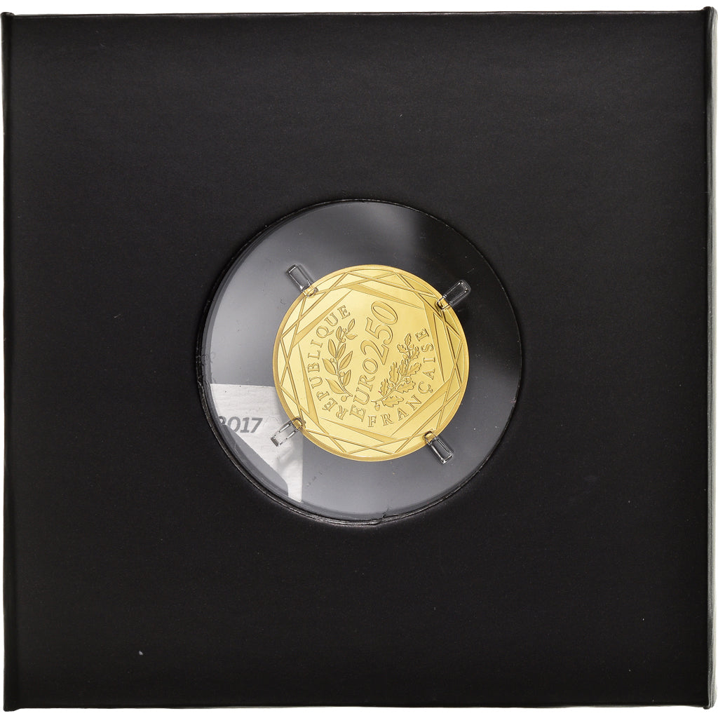 France, Monnaie de Paris, 250 Euro, Marianne, 2017, Paris, MS(65-70), Gold