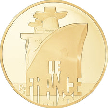 Monnaie, France, Le France, 50 Euro, 2012, Paris, Proof / BE, FDC, Or