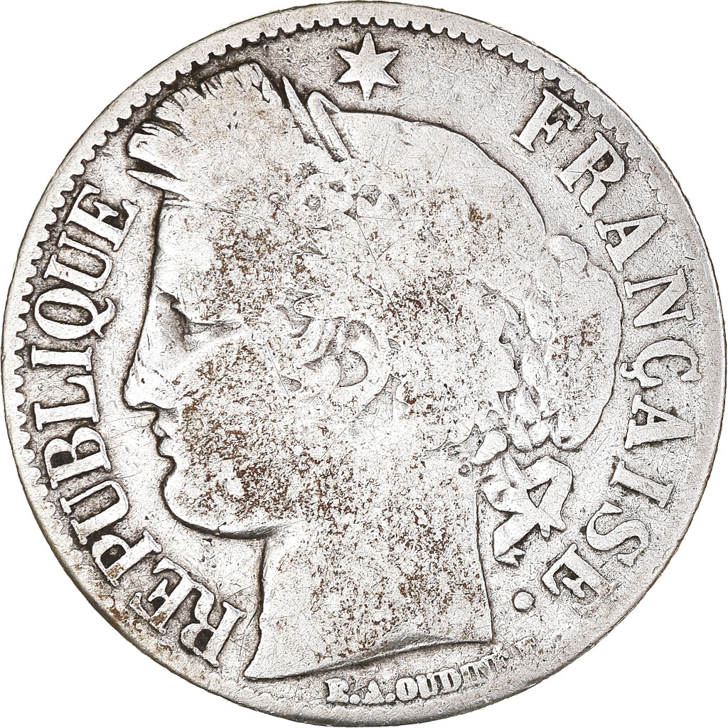 Monnaie, France, Cérès, Franc, 1881, Paris, 1 Franc, TB, Argent, Gadoury:465a