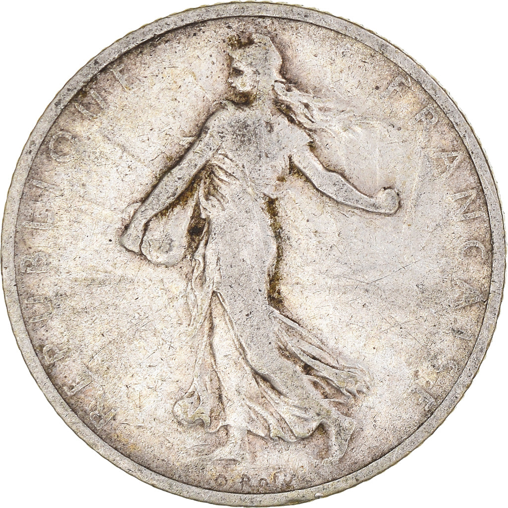 Coin, France, Semeuse, Franc, 1901, Paris, 1 Franc, VF(20-25), Silver, KM:844.1