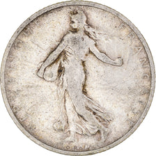 Coin, France, Semeuse, Franc, 1901, Paris, 1 Franc, VF(20-25), Silver, KM:844.1