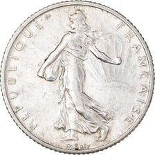Monnaie, France, Semeuse, Franc, 1915, Paris, 1 Franc, TTB, Argent, Gadoury:467