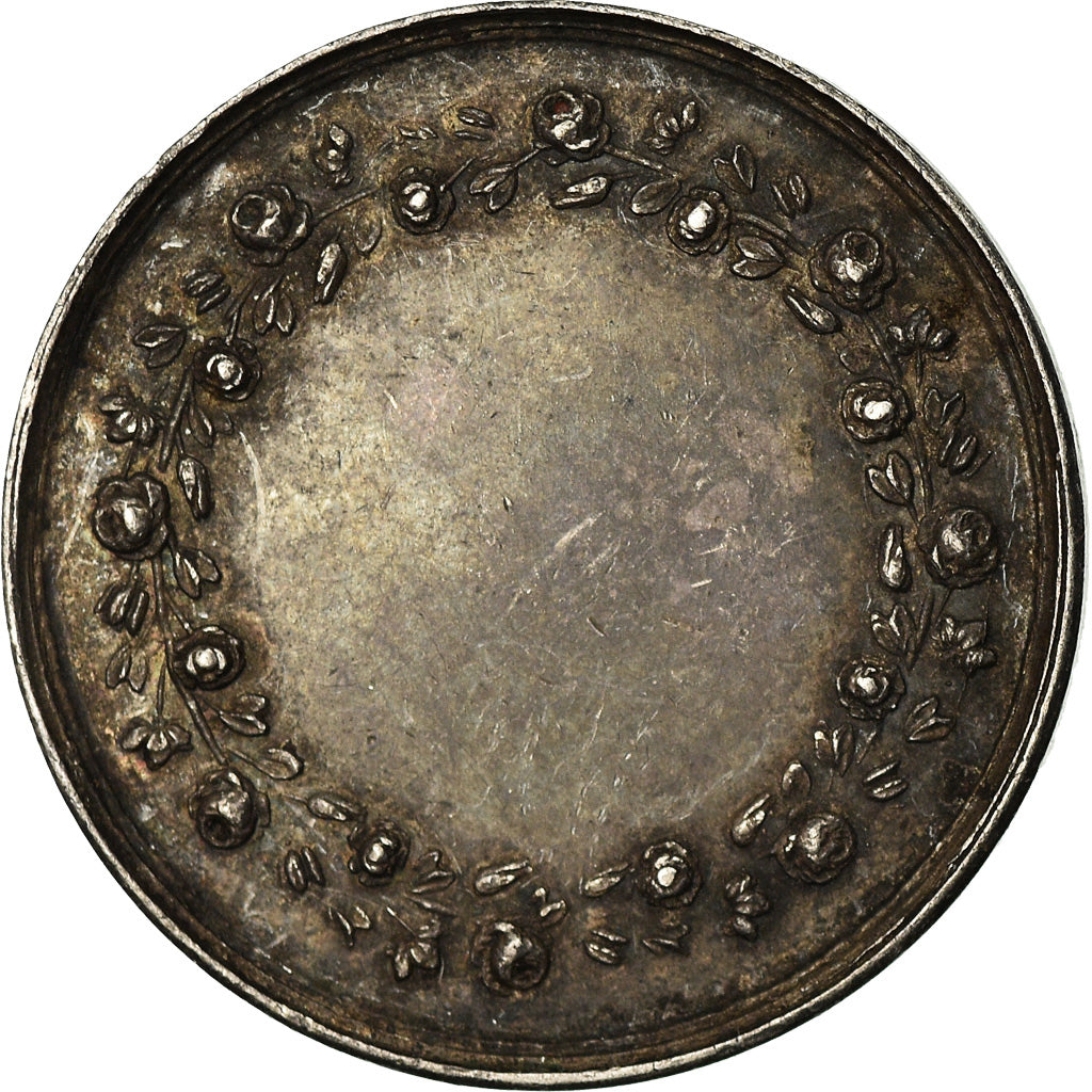 France, Medal, Mariage Chrétien, Religions & beliefs, AU(55-58), Silver