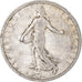 Moneda, Francia, Semeuse, Franc, 1916, Paris, 1 Franc, MBC+, Plata, KM:844.1