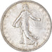 Moneta, Francia, Semeuse, Franc, 1917, Paris, 1 Franc, BB+, Argento, KM:844.1