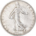 Coin, France, Semeuse, Franc, 1917, Paris, 1 Franc, AU(50-53), Silver, KM:844.1