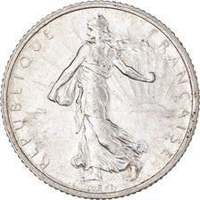Monnaie, France, Semeuse, Franc, 1918, Paris, 1 Franc, SUP, Argent, Gadoury:467
