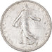 Coin, France, Semeuse, Franc, 1918, Paris, 1 Franc, AU(55-58), Silver, KM:844.1