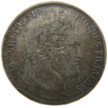 Louis Philippe I, 5 Francs Tête Laurée