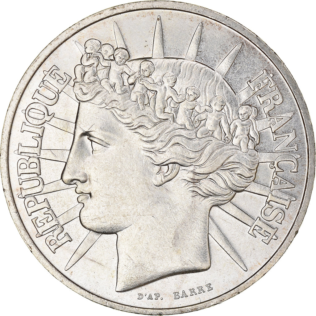 Monnaie, France, Fraternité, 100 Francs, 1988, Paris, SUP, Argent, Gadoury:903
