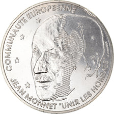 Moneta, Francia, Jean Monnet, 100 Francs, 1992, SPL-, Argento, KM:1120
