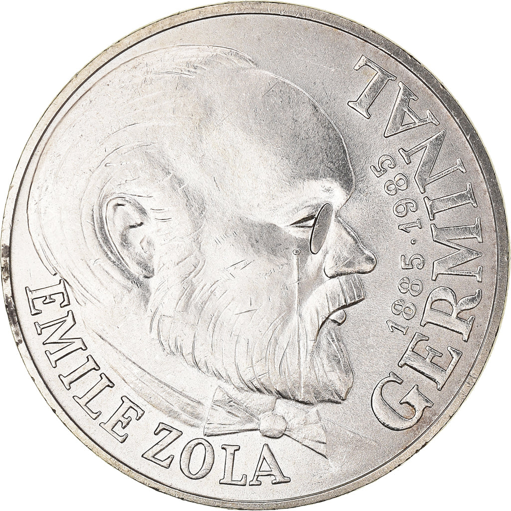 Munten, Frankrijk, Germinal, 100 Francs, 1985, PR, Zilver, KM:957, Gadoury:900