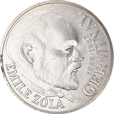 Munten, Frankrijk, Germinal, 100 Francs, 1985, PR, Zilver, KM:957, Gadoury:900