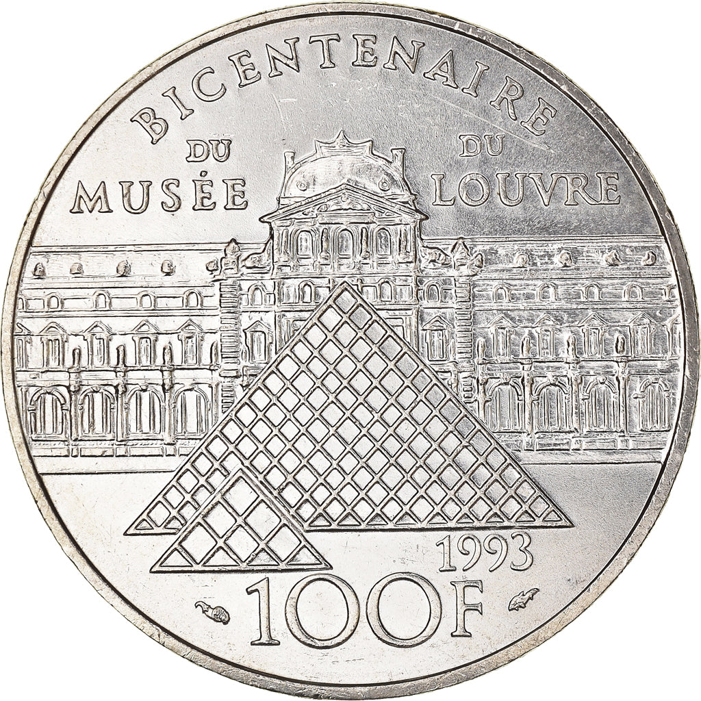Moneta, Francia, Liberté guidant le peuple, 100 Francs, 1993, SPL-, Argento