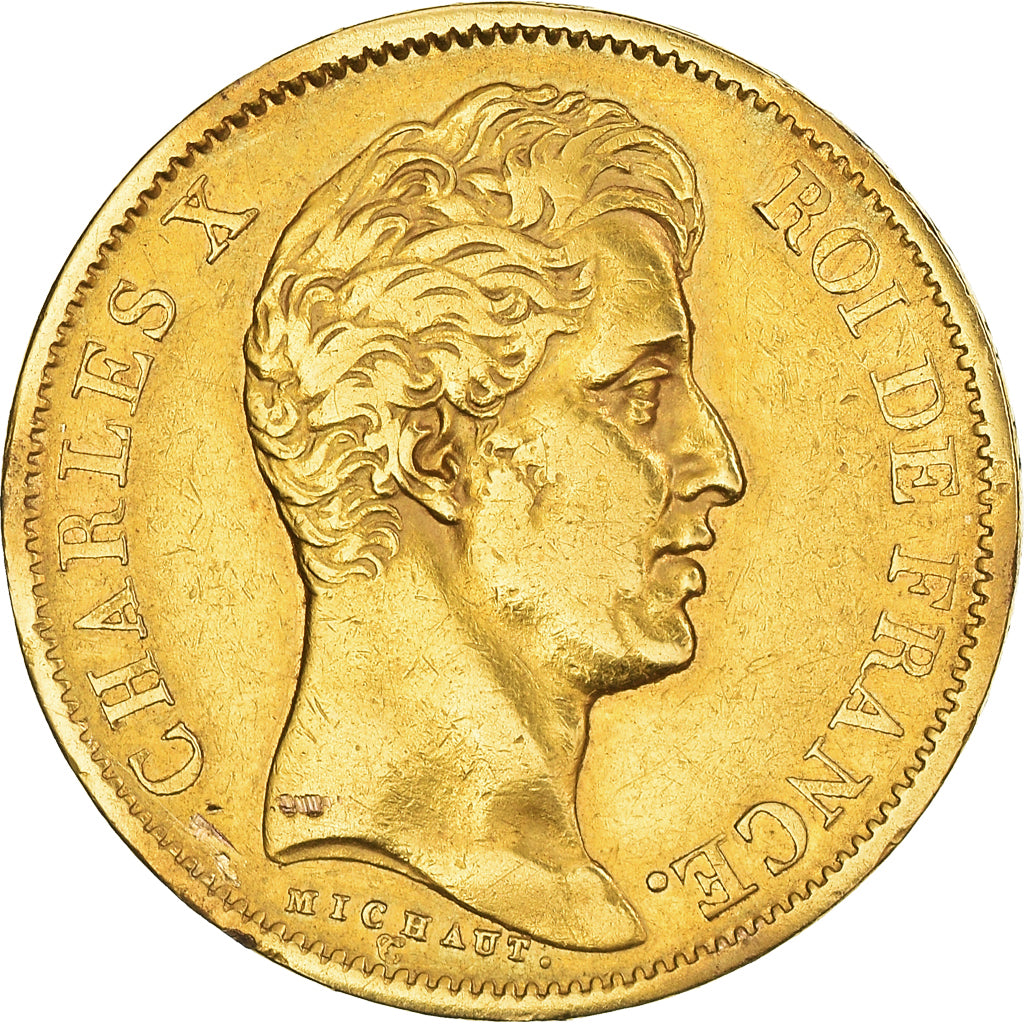 Monnaie, France, Charles X, 40 Francs, 1828, Paris, TTB, Or, Gadoury:1105