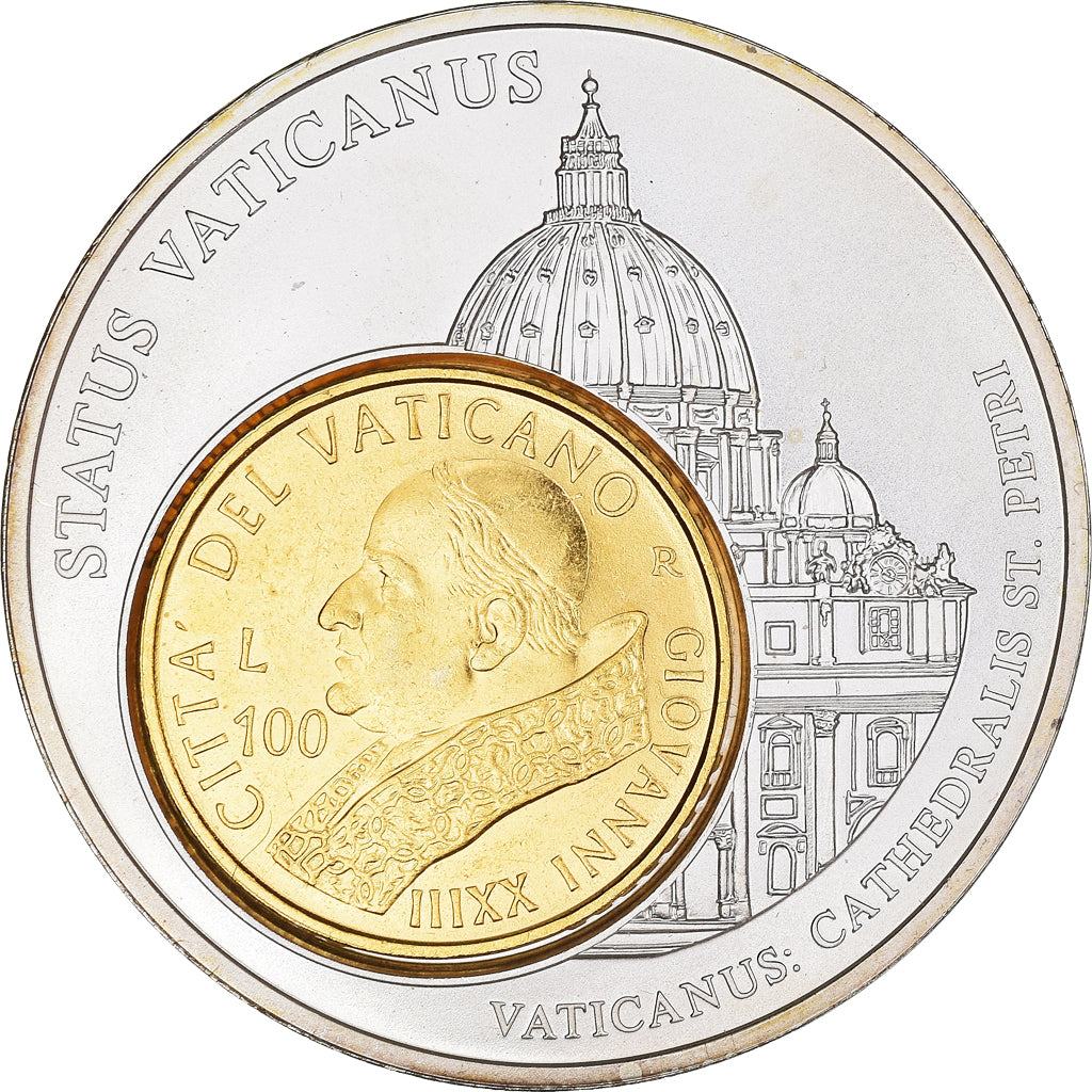 Francia, medaglia, Politics, Society, War, 100 Lire, SPL-, Rame