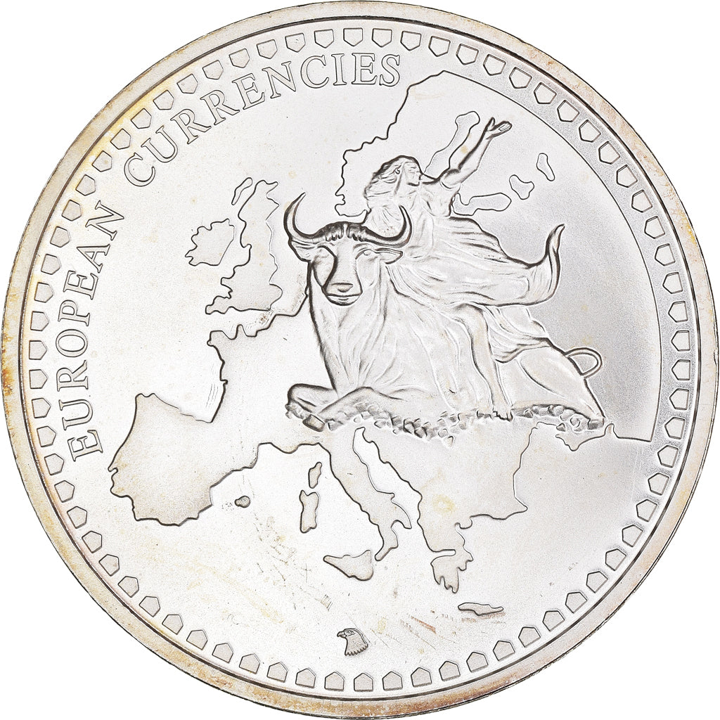 Francia, medaglia, Politics, Society, War, 100 Lire, SPL-, Rame