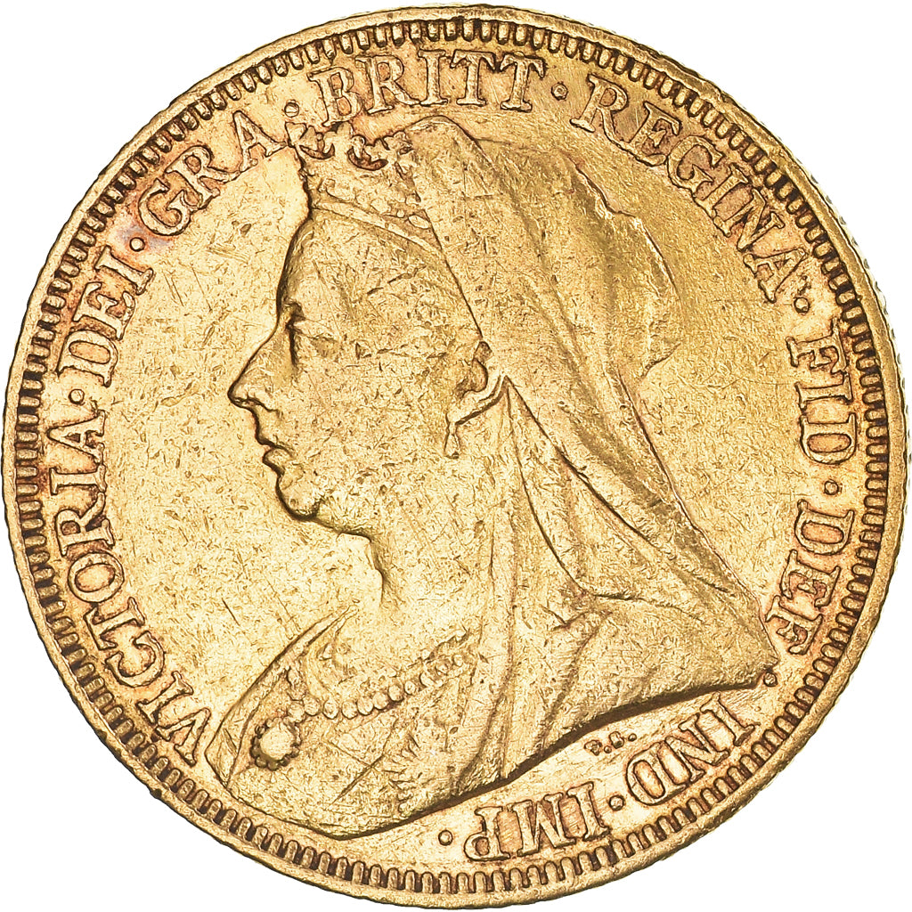 Coin, Australia, Victoria, Sovereign, 1895, Souverain, EF(40-45), Gold, KM:13