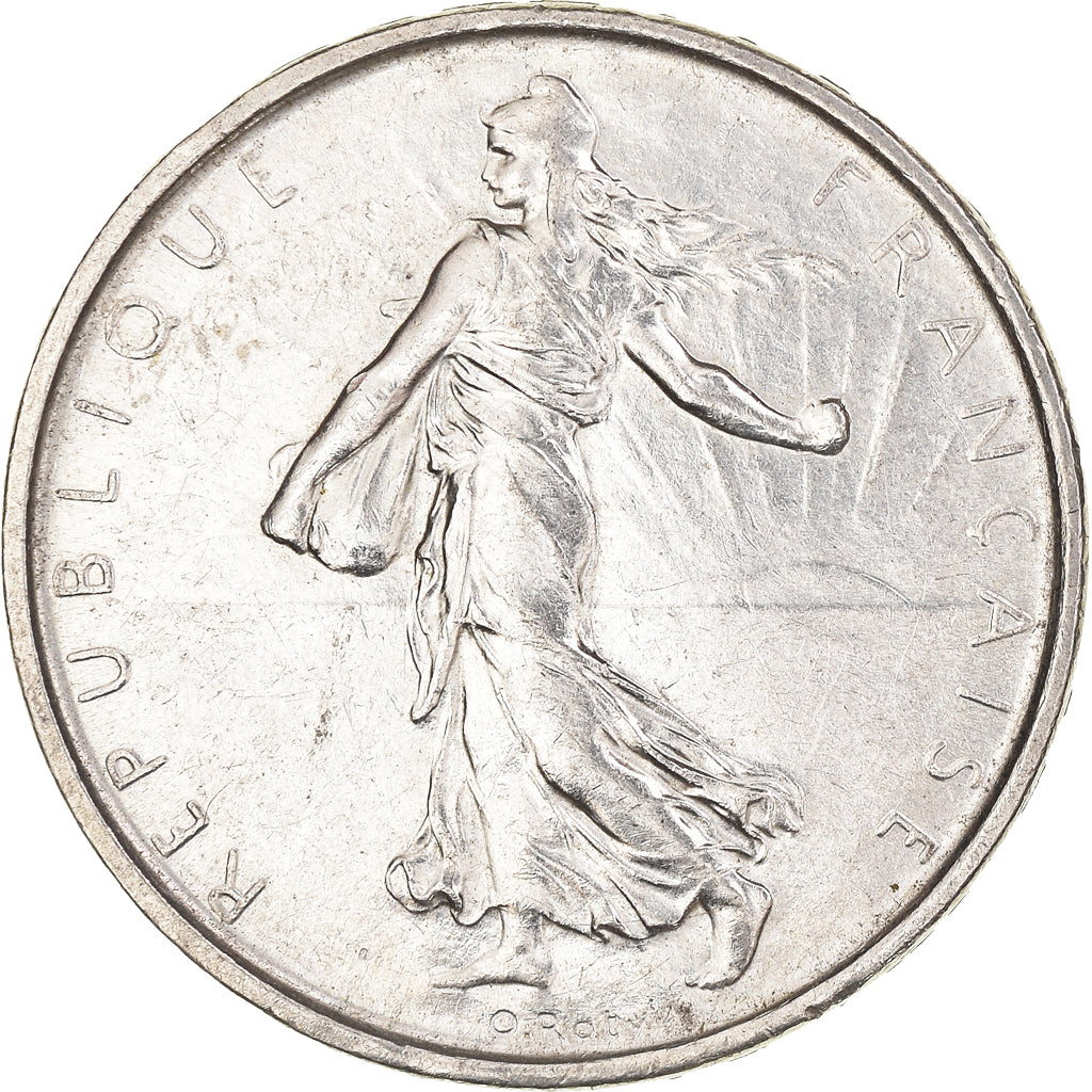Coin, France, Semeuse, 5 Francs, 1961, Paris, MS(60-62), Silver, KM:926