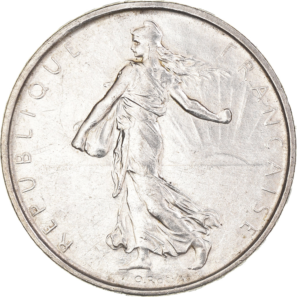 Coin, France, Semeuse, 5 Francs, 1961, Paris, MS(60-62), Silver, KM:926