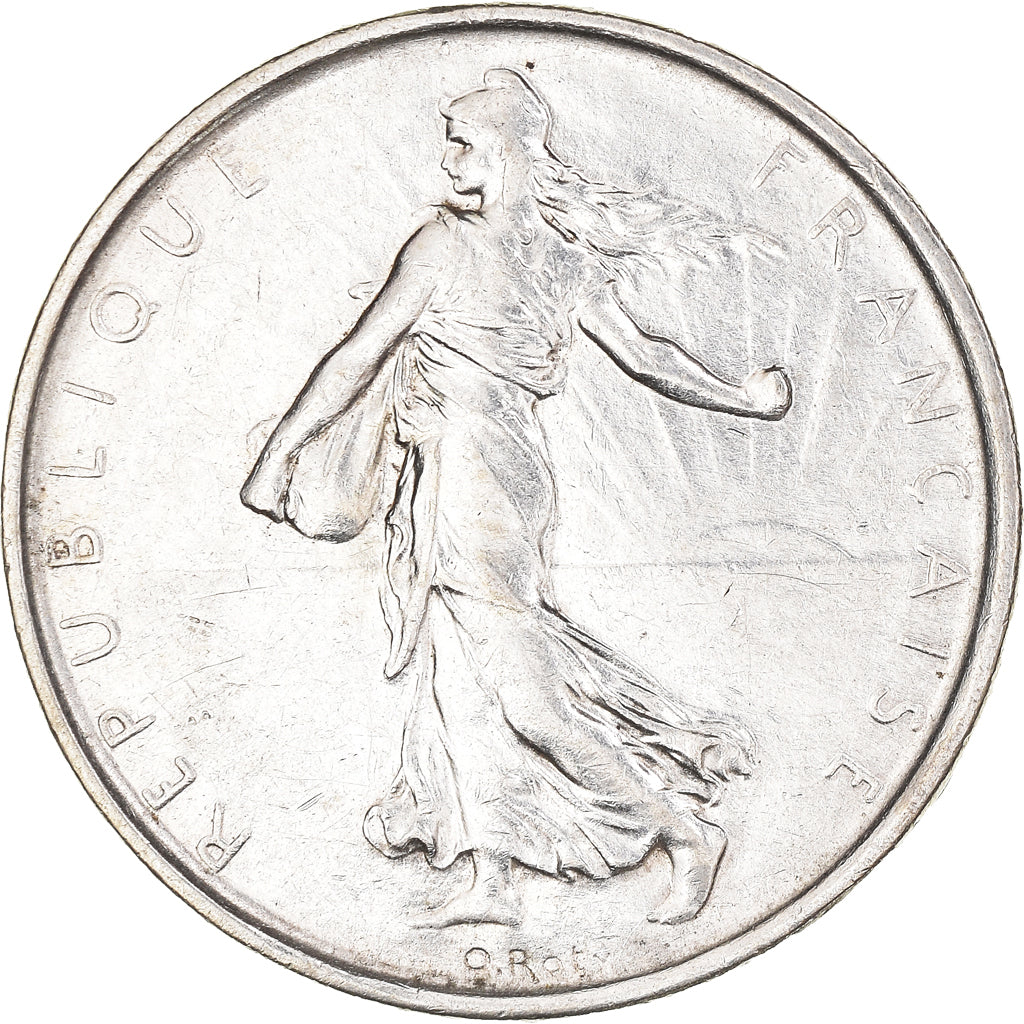 Coin, France, Semeuse, 5 Francs, 1963, Paris, MS(60-62), Silver, KM:926