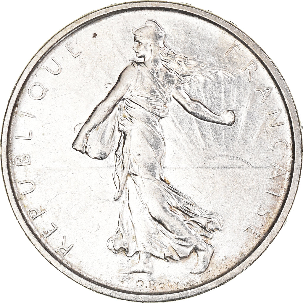 Coin, France, Semeuse, 5 Francs, 1963, Paris, MS(60-62), Silver, KM:926