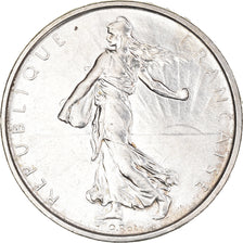 Coin, France, Semeuse, 5 Francs, 1963, Paris, MS(60-62), Silver, KM:926