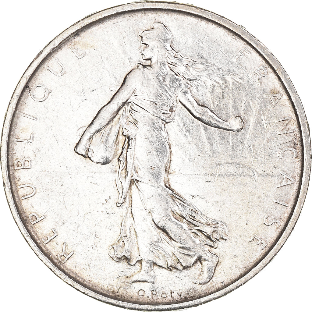 Coin, France, Semeuse, 5 Francs, 1964, Paris, AU(55-58), Silver, KM:926