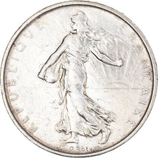 Coin, France, Semeuse, 5 Francs, 1964, Paris, AU(55-58), Silver, KM:926