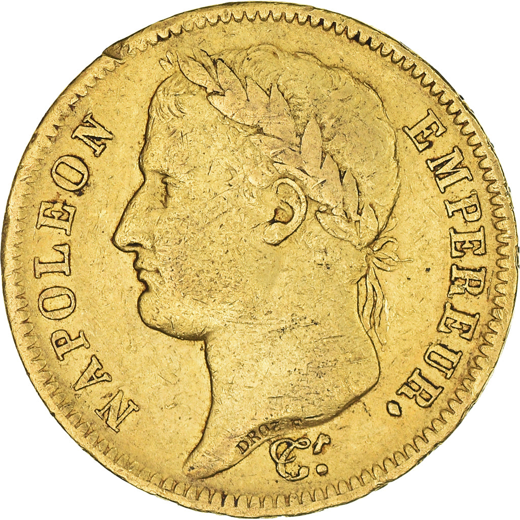 Monnaie, France, Napoléon I, 40 Francs, 1812, Paris, TB+, Or, Gadoury:1084