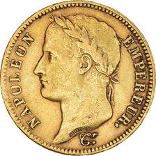 Coin, France, Napoléon I, 40 Francs, 1811, Paris, A/Coq, VF(20-25), Gold