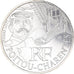 France, 10 Euro, Poitou-Charentes, 2012, Paris, MS(65-70), Silver, KM:1883