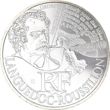 France, 10 Euro, Languedoc-Rousillon, 2012, Paris, MS(65-70), Silver, KM:1877