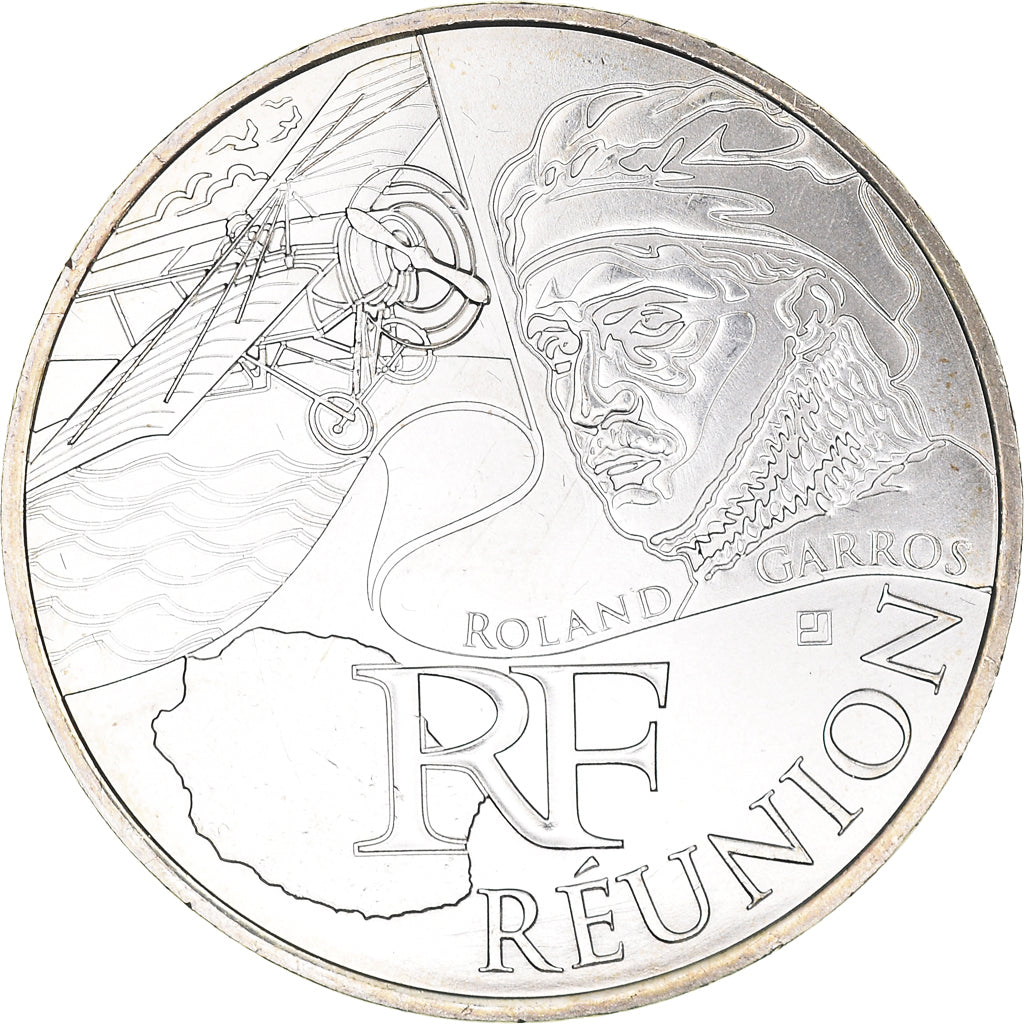Francia, 10 Euro, Réunion, Euros des régions, 2012, Paris, Réunion, FDC