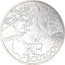 France, 10 Euro, Bourgogne, 2012, Paris, MS(65-70), Silver, Gadoury:EU514