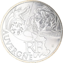 France, 10 Euro, Auvergne, 2012, Paris, MS(65-70), Silver, Gadoury:EU514