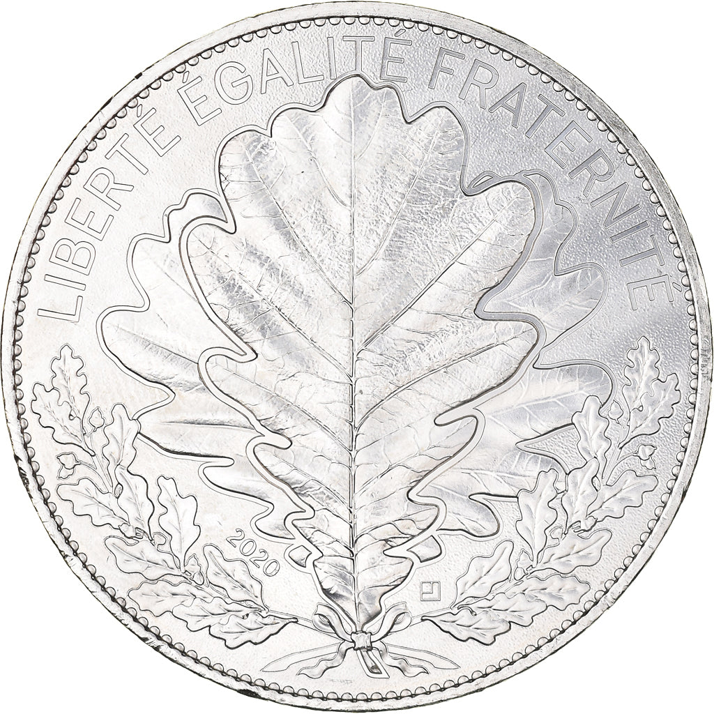 France, 20 Euro, Le Chêne, 2020, Paris, FDC, Argent