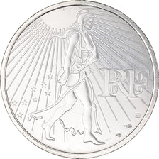 France, 25 Euro, 2009, Semeuse, MS(63), Silver, Gadoury:EU338, KM:1581