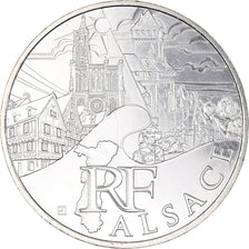 France, 10 Euro, Alsace, 2011, Paris, MS(64), Silver, KM:1734