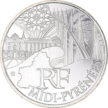 France, 10 Euro, Midi-Pyrénées, Euros des régions, 2011, Paris, FDC, FDC