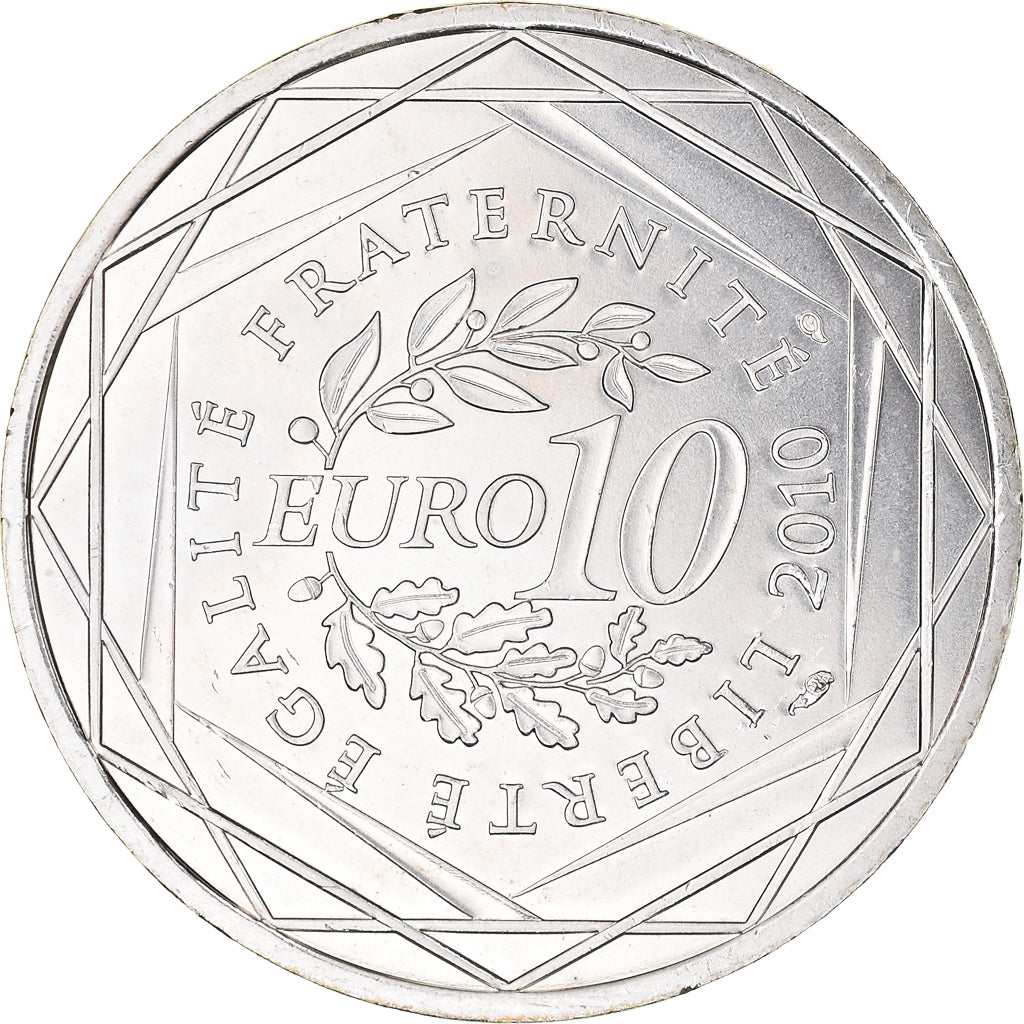 France, 10 Euro, Languedoc-Rousillon, Euros des régions, 2010, Paris, FDC