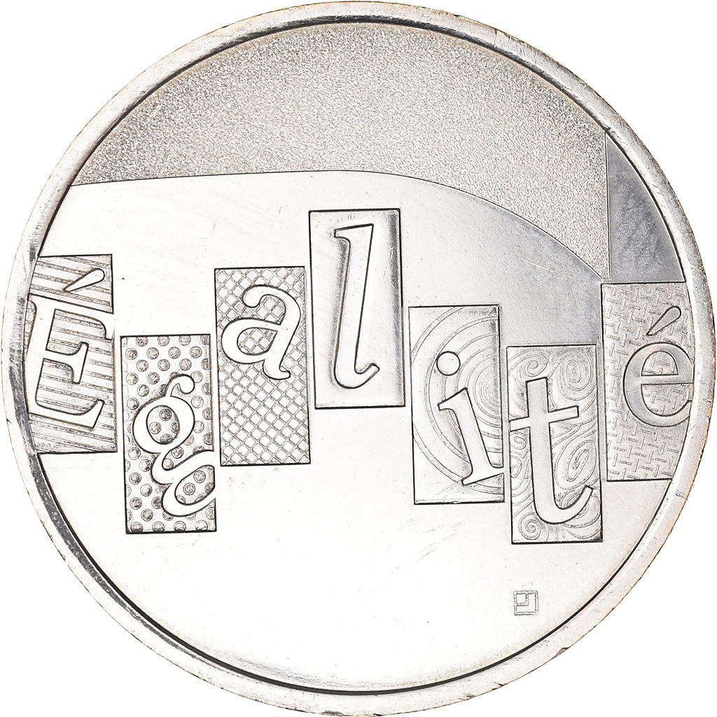 France, 5 Euro, 2013, Egalité, MS(63), Silver, Gadoury:EU646