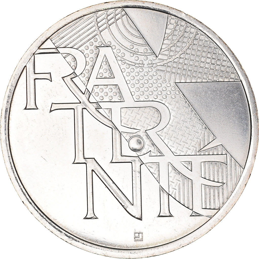 France, 5 Euros, 2013, Fraternité, MS(63), Silver, Gadoury:EU647