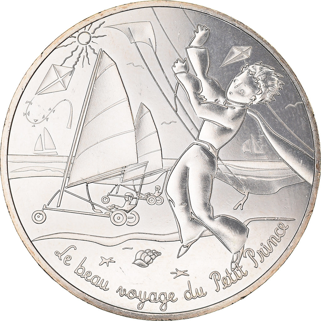 France, 10 Euro, Le Petit Prince No 6/24, 2016, MS(65-70), Silver