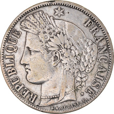 Coin, France, Cérès, 5 Francs, 1851, Paris, VF(30-35), Silver, KM:761.1
