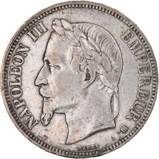 Coin, France, Napoleon III, 5 Francs, 1868, Strasbourg, VF(30-35), Silver