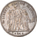 Coin, France, Hercule, 5 Francs, 1875, Paris, AU(50-53), Silver, KM:820.1