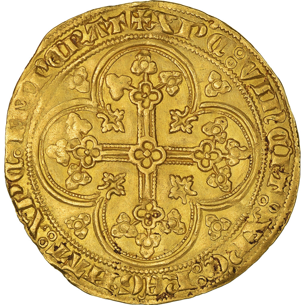 Moeda, França, Philippe VI, Ecu d'or à la chaise, Ecu d'or, AU(55-58)