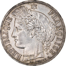 Coin, France, Cérès, 5 Francs, 1870, Paris, EF(40-45), Silver, KM:819