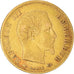 Munten, Frankrijk, Napoleon III, 5 Francs, 1858, Paris, ZF, Goud, KM:787.1